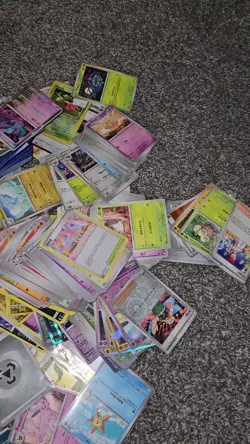 Pokemon Card Bulk Lot 6.5 Pounds Cards With Coins & Accessories Lot Auction Bid - Image 2