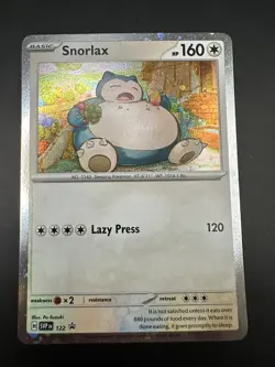Snorlax SVP122 - SV Black Star Promo - Pokemon Card - Image 1