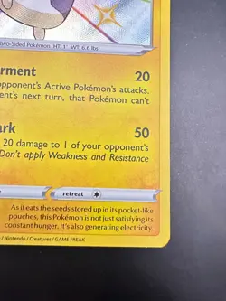 Pokemon TCG Morpeko SV044/SV122 Shining Fates Shiny Vault Shiny Holo Rare - Image 5