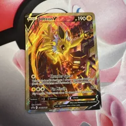 Jolteon V SWSH183 Pokemon TCG Pokemon Card Sword & Shield Promo Holo ENG - Image 1