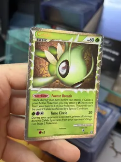 Celebi 92/102 Prime HGSS Triumphant 2010 Holo Rare Pokemon Card - Image 4