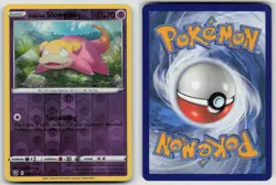 Galarian Slowpoke 054/163 Common Battle Styles Pokemon Reverse Holo NM - Image 3