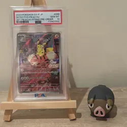 PSA 10 Detective Pikachu 098/SV-P Pre-Order Promo Japanese Pokemon Card MINT - Image 1