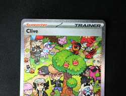 Pokemon Card - Clive 236/091 - Paldean Fates - Special Illustration Rare - NM ⭐ - Image 2