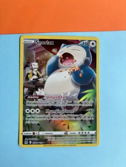 Pokemon TCG Snorlax #TG10 Lost Origin Trainer Gallery Ultra Rare Full Art Mint - Image 1
