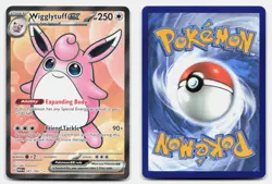 Wigglytuff ex 187/165 Ultra Rare 151 Pokemon Holo NM - Image 3