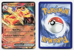Charizard ex 006/165 Double Rare 151 Pokemon Holo NM - Image 3