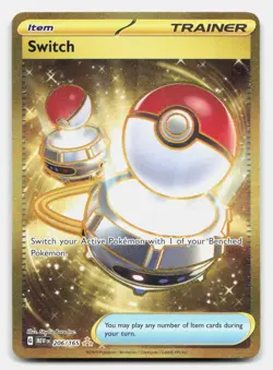 Switch 206/165 Hyper Rare 151 Pokemon Holo NM - Image 1