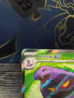 Arbok ex - 185/165 - Pokemon TCG 151 Full Art Ultra Rare Card NM - Image 2
