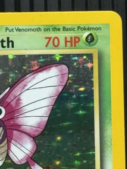 Venomoth 13/64 Jungle 1st Edition Holo Rare EN 1999 Stage 1 HP70 - Image 3