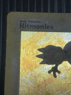 Hitmonlee 7/62 Fossil 1st Edition Holo Rare EN 1999 Basic HP60 Sugimori - Image 4