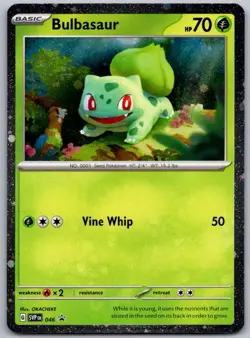 Bulbasaur (Cosmos Holo) 046 Promo Scarlet & Violet Promo Pokemon Near Mint - Image 1