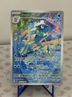 Pokemon TCG Frogadier 089/086 Illustration Rare Chaos Rising - Image 1