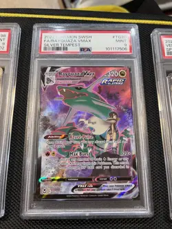 Pokemon Graded Card Lot Rayquaza Silver Tempest PSA 9. Venusaur 151 PSA 9 X2 - Image 2