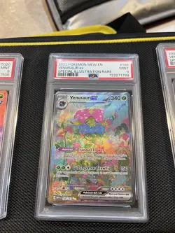 Pokemon Graded Card Lot Rayquaza Silver Tempest PSA 9. Venusaur 151 PSA 9 X2 - Image 4
