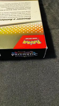 POKEMON Prismatic Evolutions Poster Collection (Includes 3 Booster Packs) Sealed - Image 3