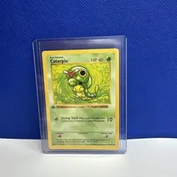 Pokemon 1st Edition TCG Caterpie Base Set 45/102 - Image 3