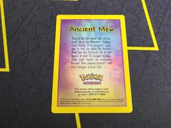 Pokemon TCG - Ancient Mew 2000 Insert Card NM - Image 1