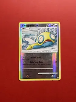 Dunsparce 47/123 Uncommon 2007 Mysterious Treasures Pokemon Reverse Holo MP - Image 1