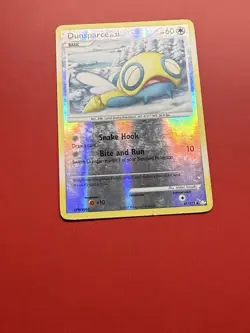 Dunsparce 47/123 Uncommon 2007 Mysterious Treasures Pokemon Reverse Holo MP - Image 2