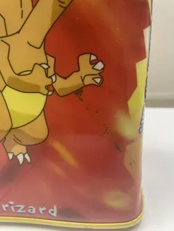 Vintage Pokemon Charizard #06 Vinyl Zipper Binder – 1998 – Nintendo - Rare NWOT - Image 5