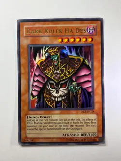 Dark Ruler Ha Des DB2-EN124 Ultra Rare UNL Edition YuGiOh Card NM - Image 1