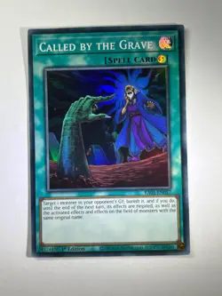 Called by the Grave RA01-EN057 Super Rare 1st Edition YuGiOh Card NM - Image 1
