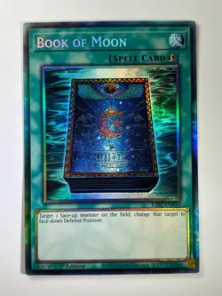 Book of Moon RA02-EN050 Collectors Rare 1st Edition YuGiOh Card - Image 1