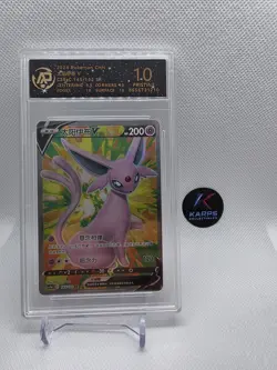 RPA10 Pokemon TCG Chinese Sword & Shield CS4aC 145 SR Espeon V Holo Alt Art Card - Image 1