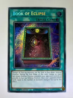 Book of Eclipse BLMR-EN090 Secret Rare 1st Edition YuGiOh Card NM - Image 1