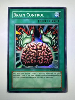 Brain Control TLM-EN038 Super Rare UNL Edition YuGiOh Card NM - Image 1