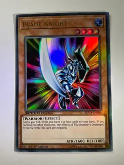 Blade Knight SBAD-EN006 Ultra Rare 1st Edition YuGiOh Card NM - Image 1