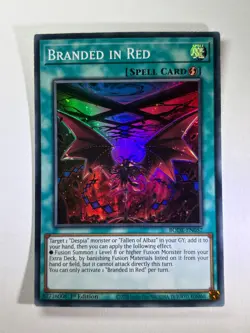 Branded In Red BODE-EN057 Super Rare 1st Edition YuGiOh Card NM - Image 1