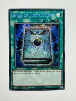 Book Of Lunar Eclipse LIOV-EN064 Secret Rare 1st Edition YuGiOh Card NM - Image 1