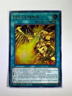 Blaze Cannon LED7-EN005 Ultra Rare 1st Edition YuGiOh Card NM - Image 1