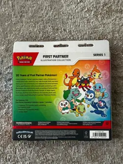 Pokemon TCG First Partner Illustration Collection Series 1 Box 3 Promo Cards - Image 2