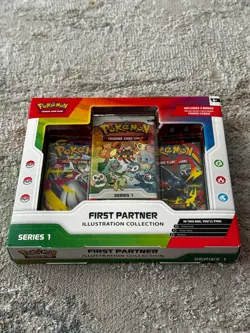 Pokemon TCG First Partner Illustration Collection Series 1 Box 3 Promo Cards - Image 3
