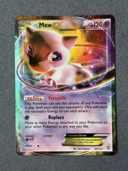 Pokemon 2012 TCG Mew EX Ultra Rare Holo Card 46/124 Dragons Exalted - Image 2