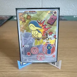 Pokemon First Partner Series 2 illustration Cyndaquil - Image 1