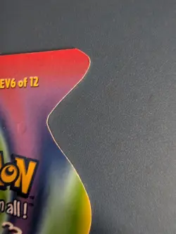 2000 Topps Pokemon TV Animation Die-Cut Embossed Card (Vileplume #EV6). - Image 3