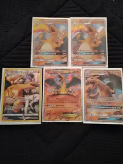 Pokemon Cards Charizard Lot Of 5 Authentic Real Read Description - Image 1