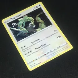 Pokemon TCG Rayquaza SWSH029 Black Star Promo Cosmos Holo Card - Image 5