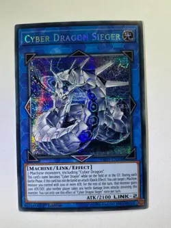 Cyber Dragon Sieger MP19-EN108 Secret Rare 1st Edition YuGiOh Card NM - Image 1
