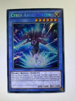 Cyber Angel Idaten DRL3-EN013 Secret Rare 1st Edition YuGiOh Card NM - Image 1