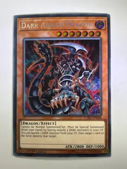 Dark Armed Dragon LCKC-EN068 Secret Rare 1st Edition YuGiOh Card NM - Image 1