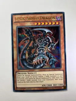 Dark Armed Dragon DUSA-EN067 / BLMR-EN054 Ultra Rare 1st Edition YuGiOh - Image 1