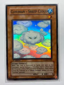 Cloudian - Sheep Cloud GLAS-EN008 Super Rare 1st Edition YuGiOh Card LP - Image 1