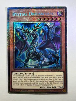 Bystial Druiswurm MP25-EN044 Starlight Rare 1st Edition YuGiOh Card NM - Image 1