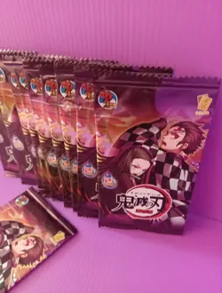 Demon Slayer Trading Cards - 10 Packs. Brand new Sealed - Image 5