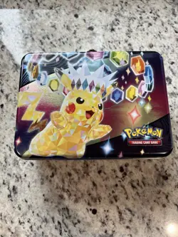 Pokemon 2024 Fall Collector Chest EMPTY TIN NO CARDS - Image 1